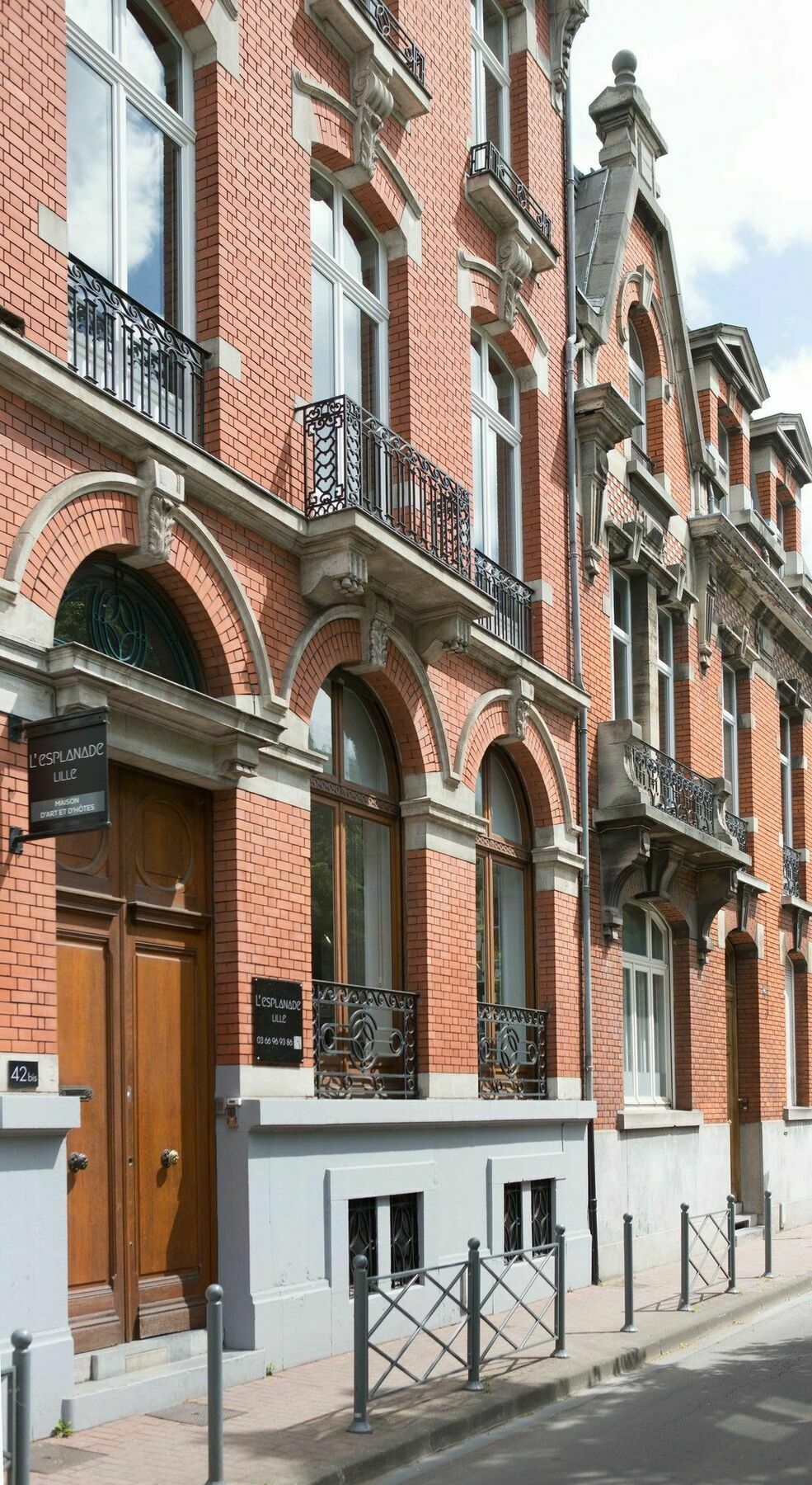 L'Esplanade Lille Bed & Breakfast Exterior foto